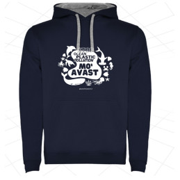 Felpa con cappuccio  "MO' AVAST" da uomo Urban